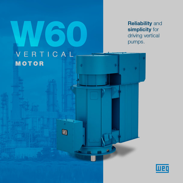 WEG lance un moteur spécialement conçu pour les pompes verticales